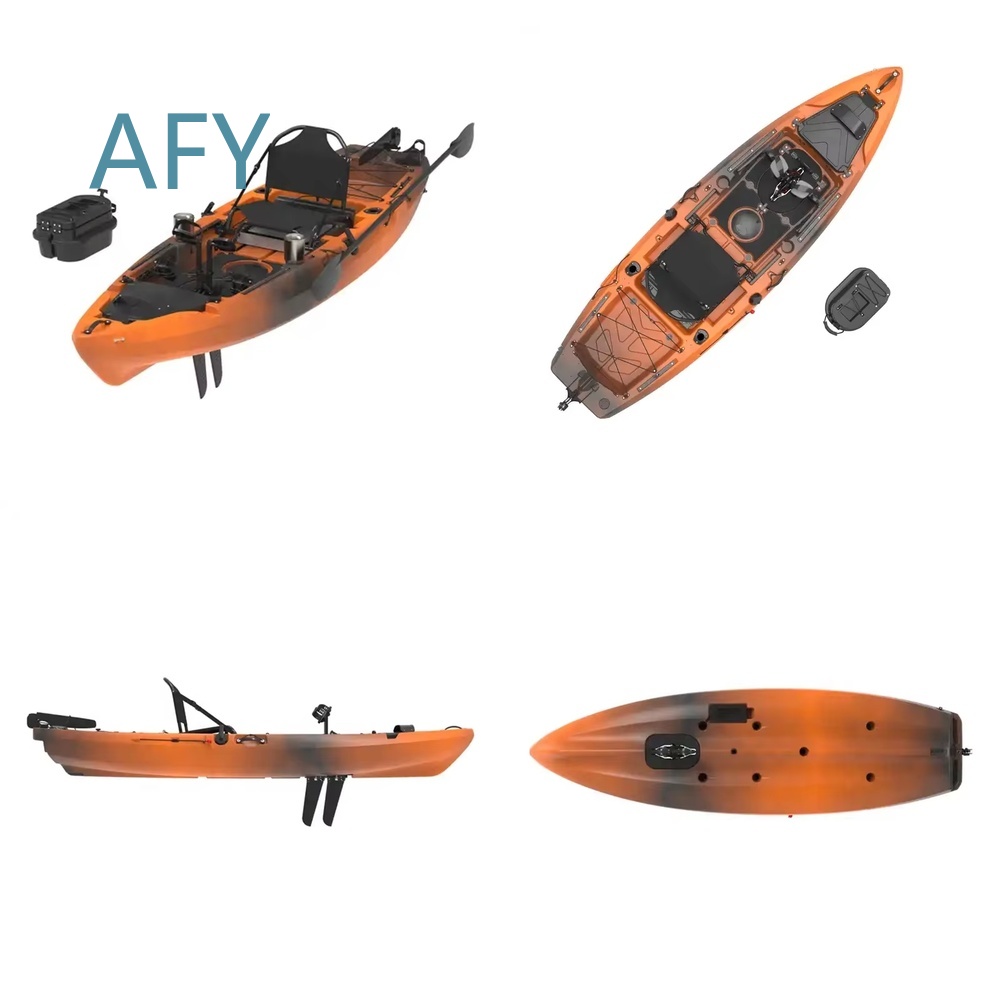 Fishing Kayak Pedal Drive - 10피트 페달식 카약, 편안한 패들링 즐거움을