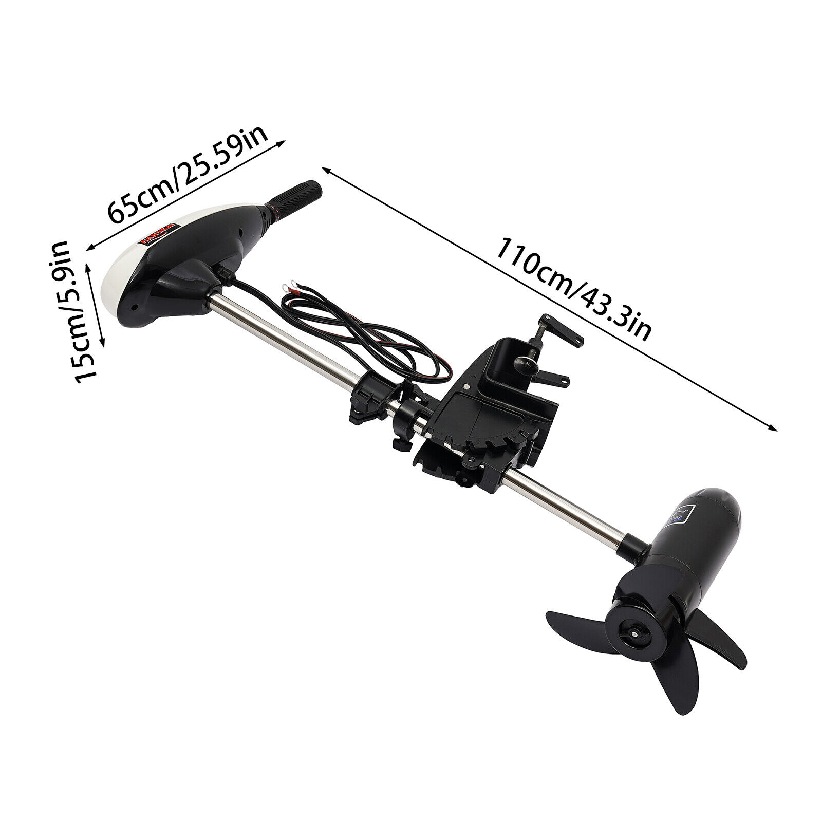 12V 65LBS 전기 선외 모터 프로펠러 보트 트롤링 - Fishing Kayak Trolling Motor 리뷰 및 가격