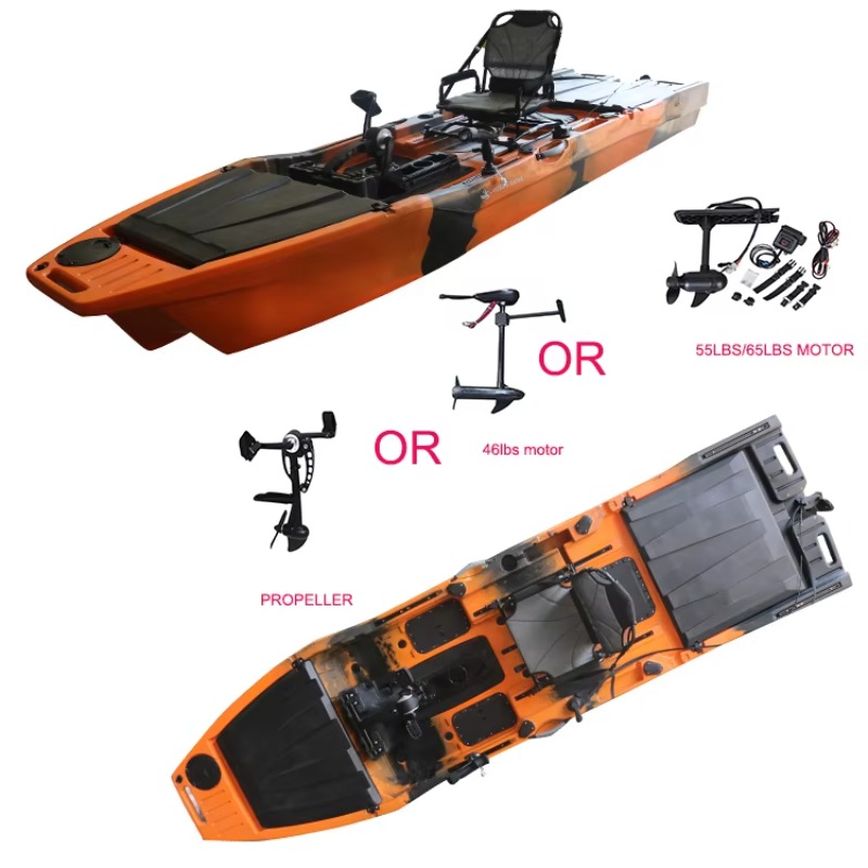 바이킹 12.6피트 싱글 카약 페달 프로펠러 플러스 전 - Fishing Kayak Trolling Motor 리뷰 및 가격