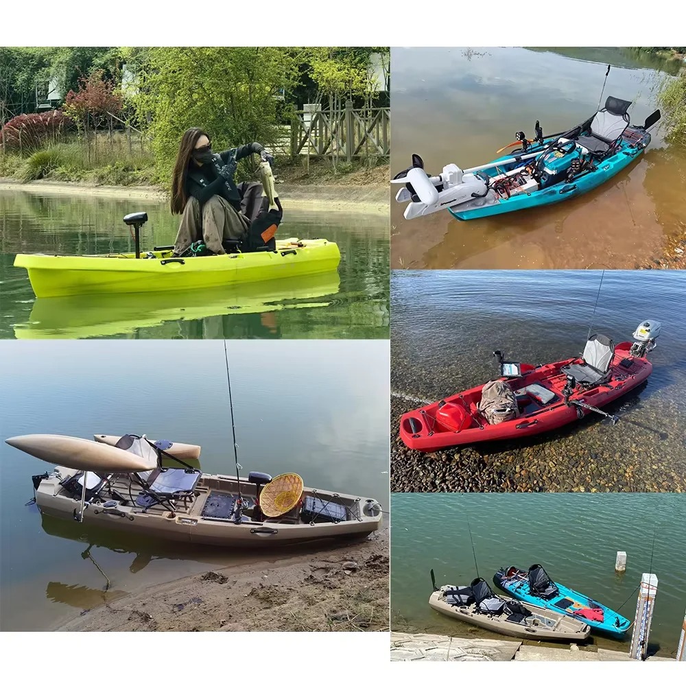 LLDPE 모듈식 카약 카누 (페달 및 전동 드라이브  - Fishing Kayak Pedal Drive 리뷰 및 가격