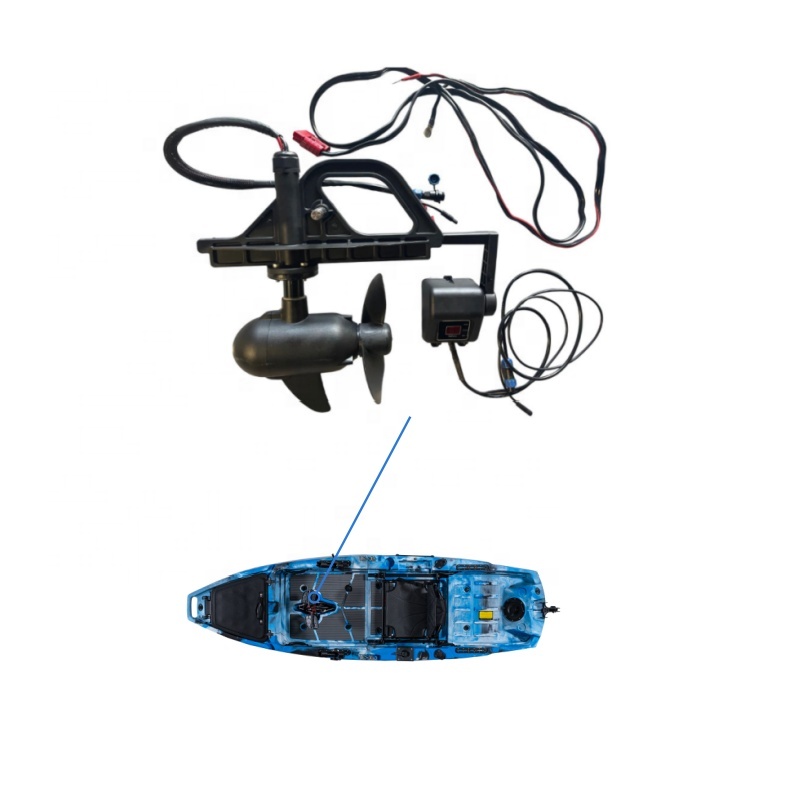 업그레이드된 브러시리스 하이브리드 트롤링 모터 55Lb - Fishing Kayak Trolling Motor 리뷰 및 가격