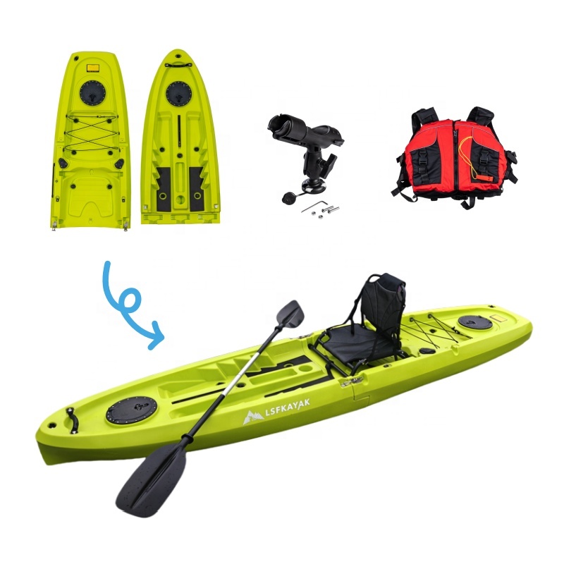 LSF 노벨 3.3미터 11피트 분리형 싯온탑 카약 휴 - Fishing Kayak Sit In 리뷰 및 가격