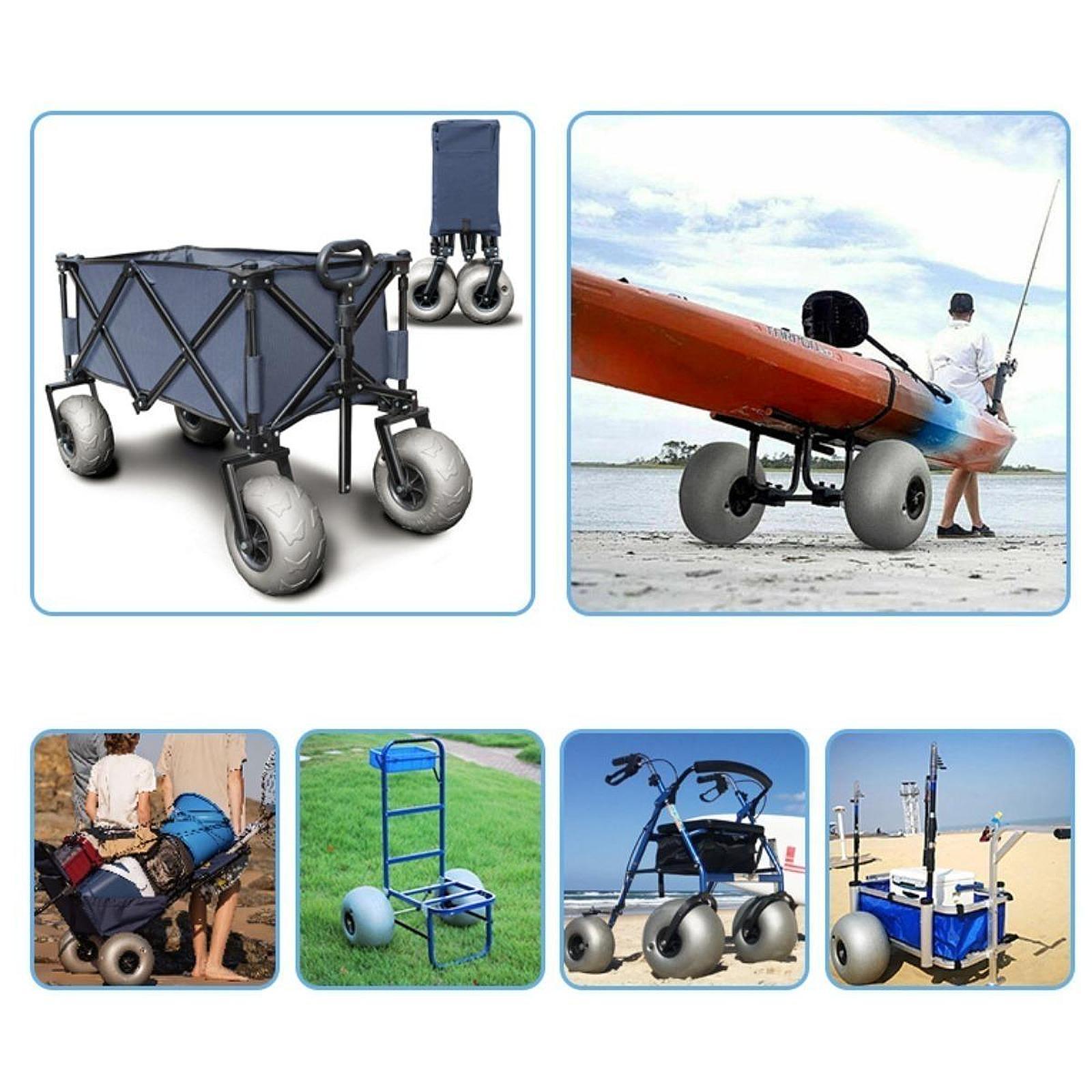 비치 카트 모래 바퀴 16인치 비치 풍선 타이어 PVC - Fishing Kayak Cart 리뷰 및 가격