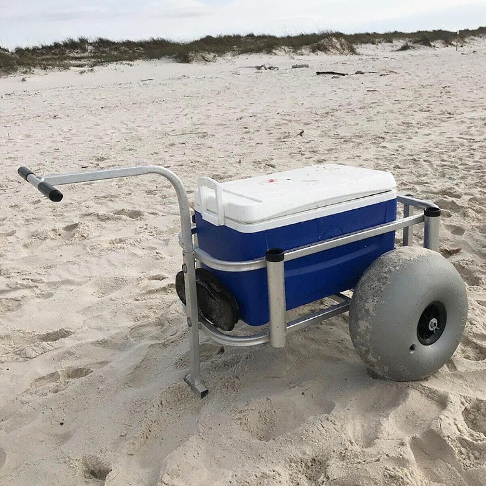 비치 카트 모래 바퀴 16인치 비치 풍선 타이어 PVC - Fishing Kayak Cart 리뷰 및 가격