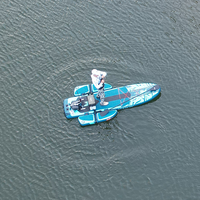 낚시용 두 개의 플로팅 플랫폼 접이식 풍선 패들 카약  - Fishing Kayak Paddle 리뷰 및 가격